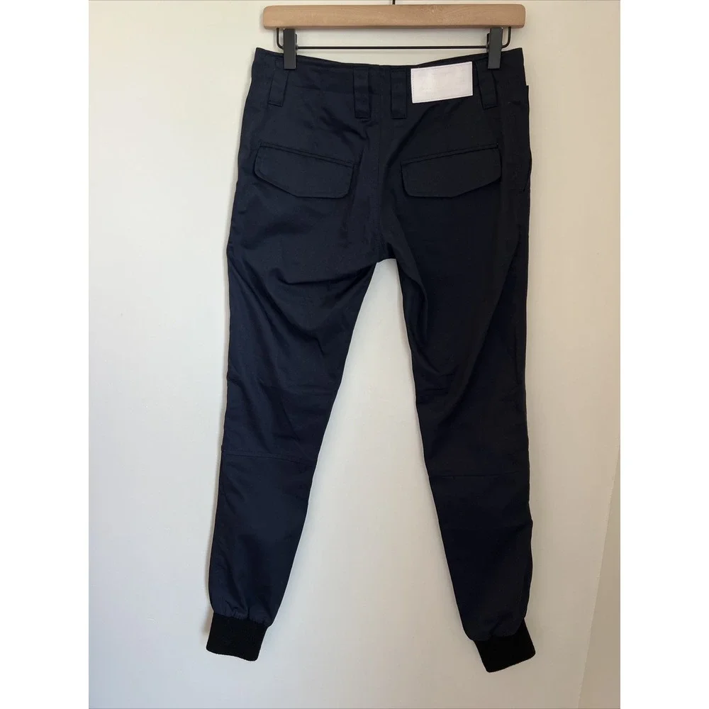 Kith Pants Women's Size 26 Navy Utility Joggers Casual Trousers Cotton